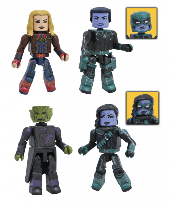 captainmarvelminimatesboxsetinsets